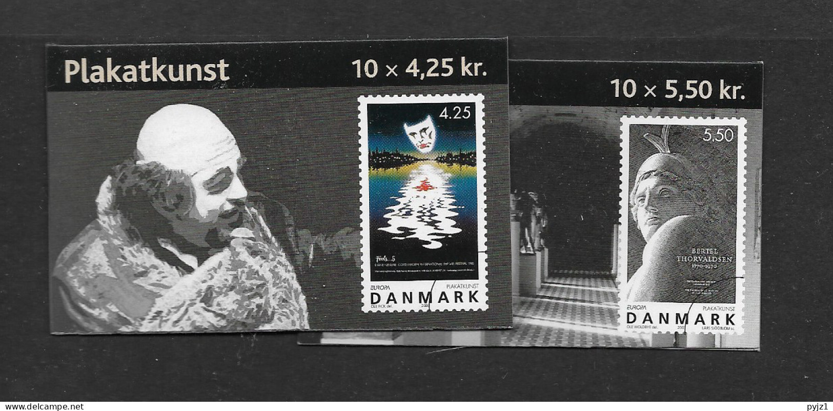 2003 MNH Denmark Booklets, Postfris** - 2003