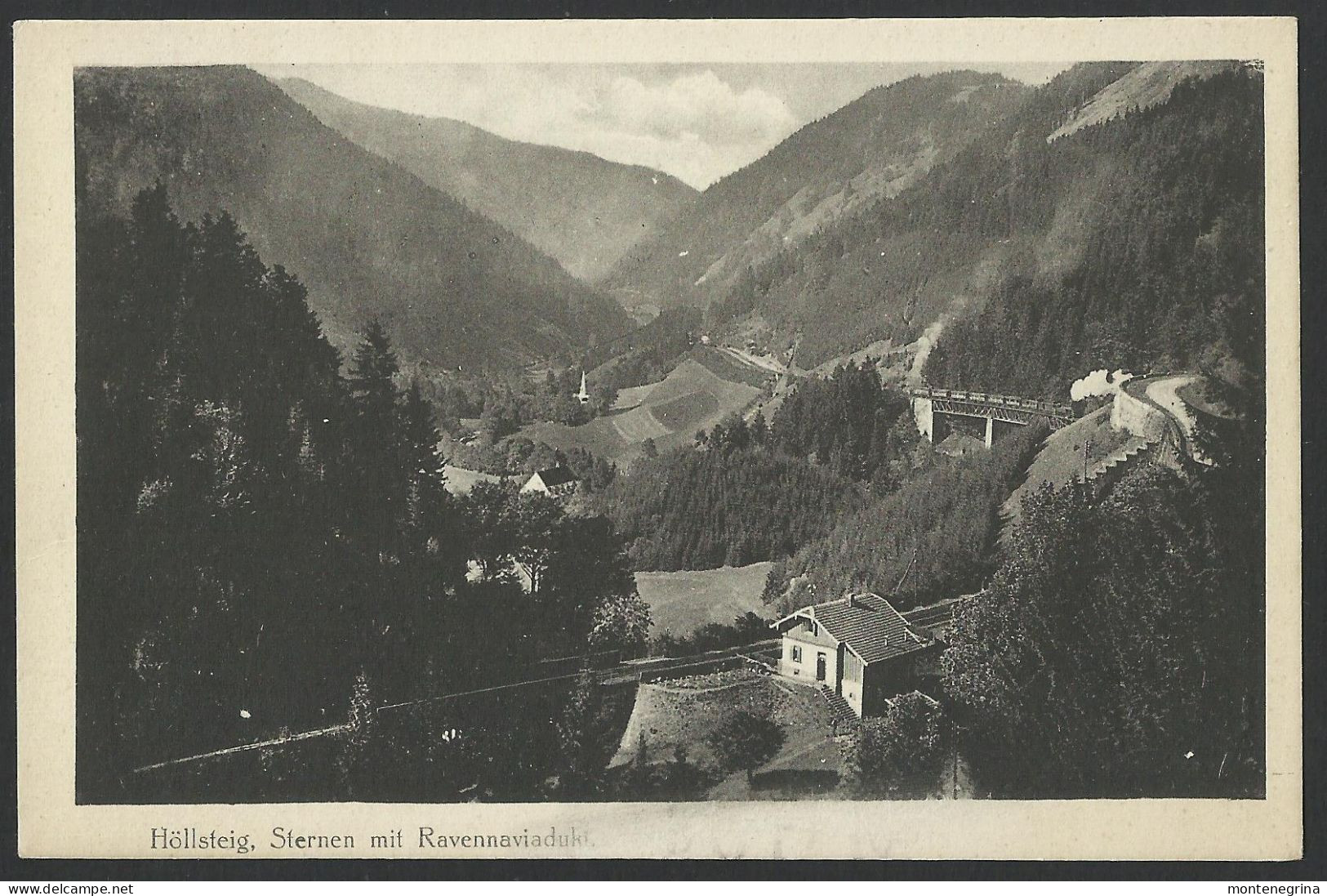 Höllsteig, Sternen Mit Ravennaviaduk - Old Postcard (see Sales Conditions) 09816 - Höllental