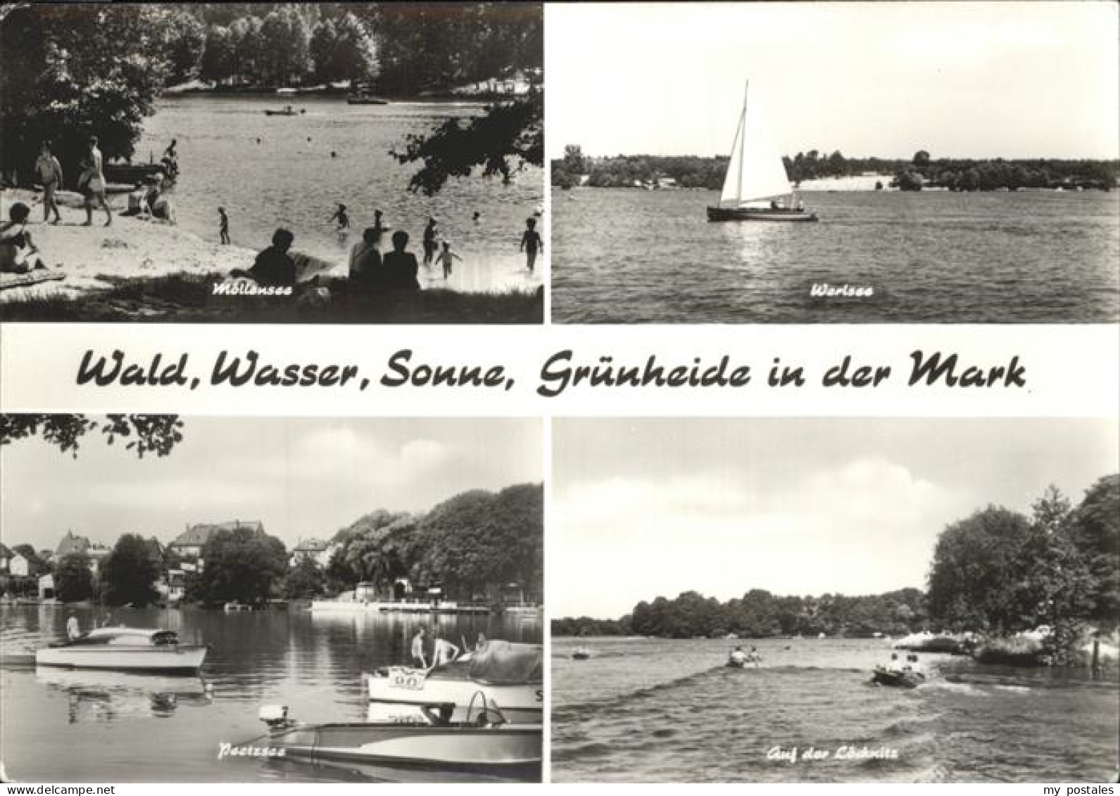 41316127 Gruenheide Mark Moellensee Wartsee Petzsee Loecknitz Gruenheide - Grünheide