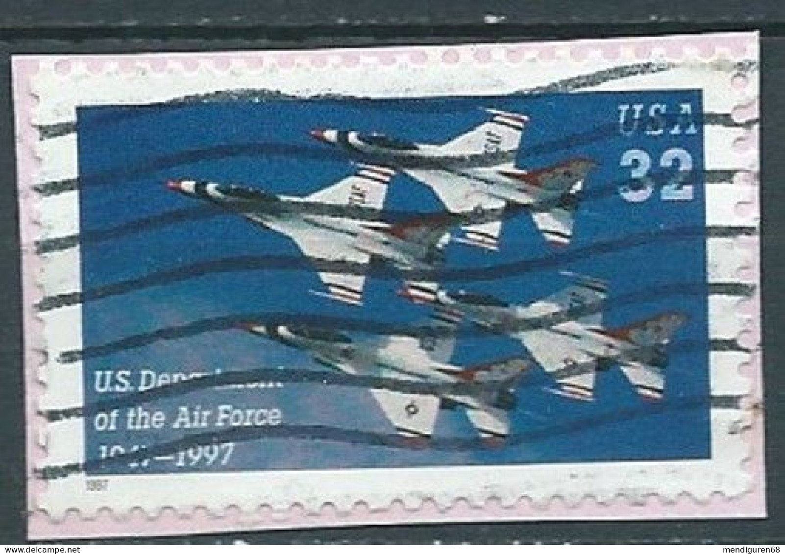 VERINIGTE STAATEN ETAS UNIS USA 1997 AIR FORCE 32C USED SC 3167 YT 2664 MI 2892 SG 3362 - Usados