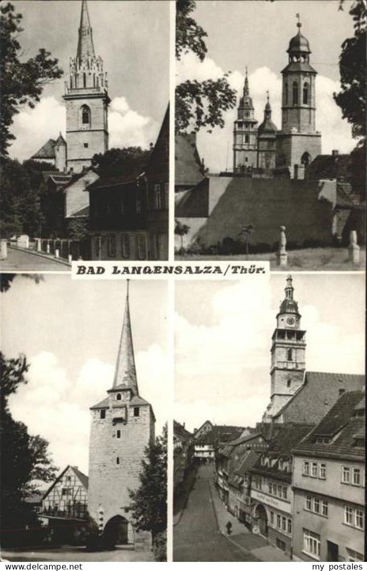 41316050 Bad Langensalza Bergkirche Turm Schloss Bad Langensalza - Bad Langensalza