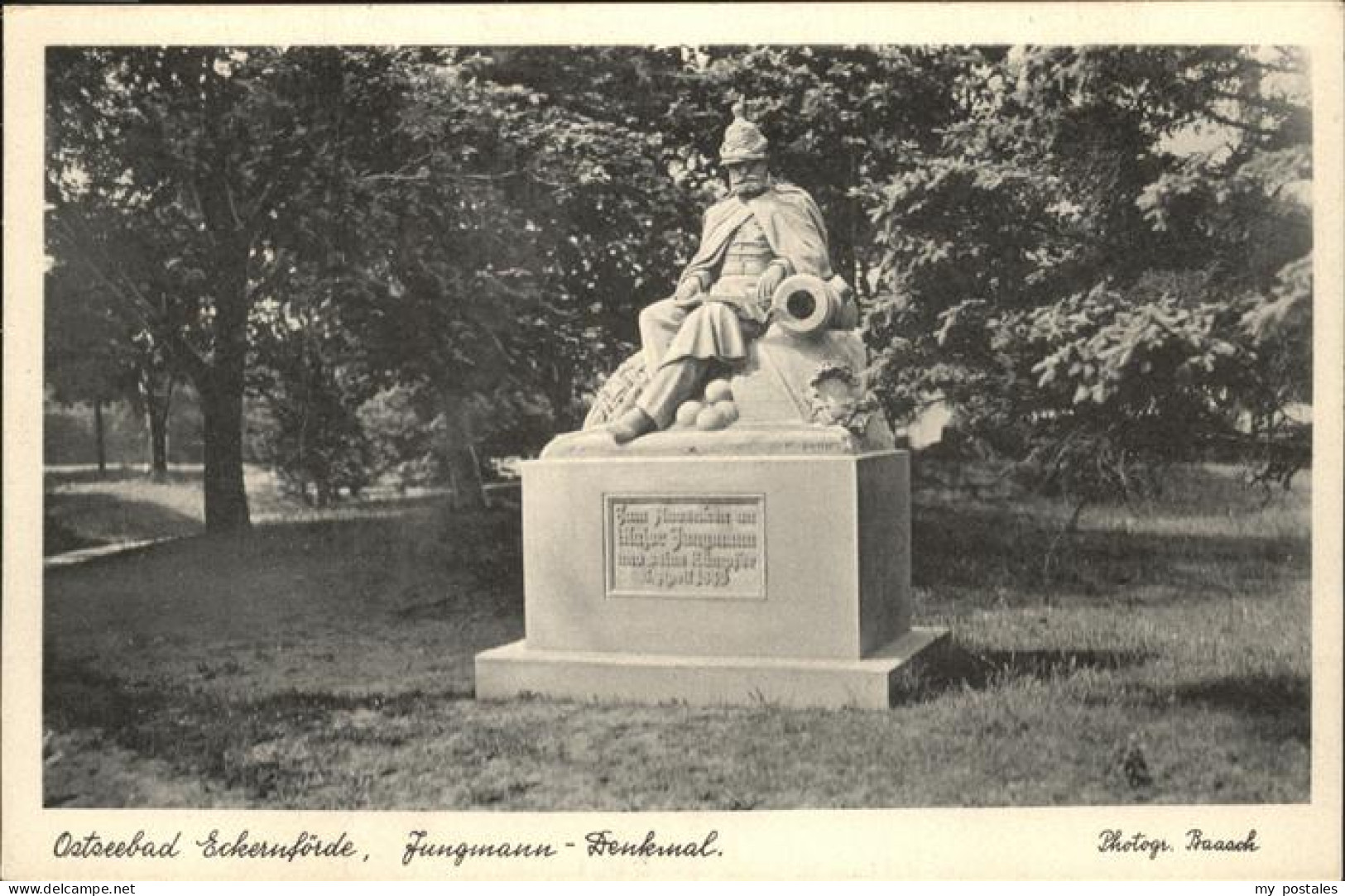 41316031 Eckernfoerde Jungmann Denkmal Eckernfoerde - Eckernförde