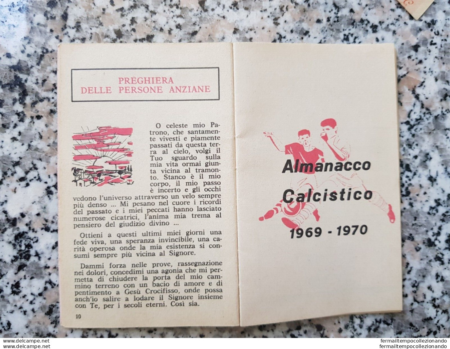 Bp2 Almanacco Calcistico 1969-1970 Rilegato Con Libretto S.antonio - Books