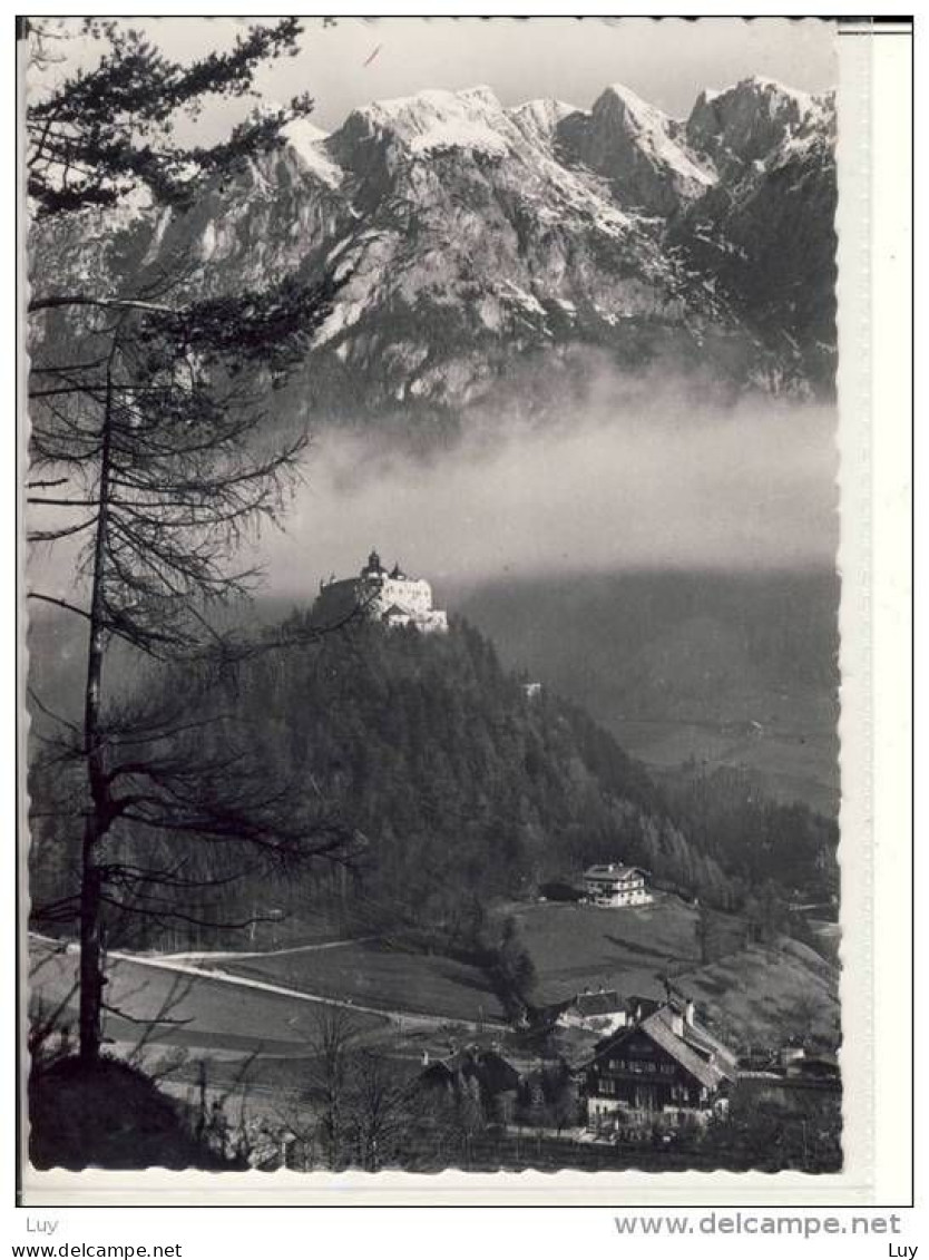 Burg HOHENWERFEN G. D. Tennengebirge, Trachtenmarke - Werfen