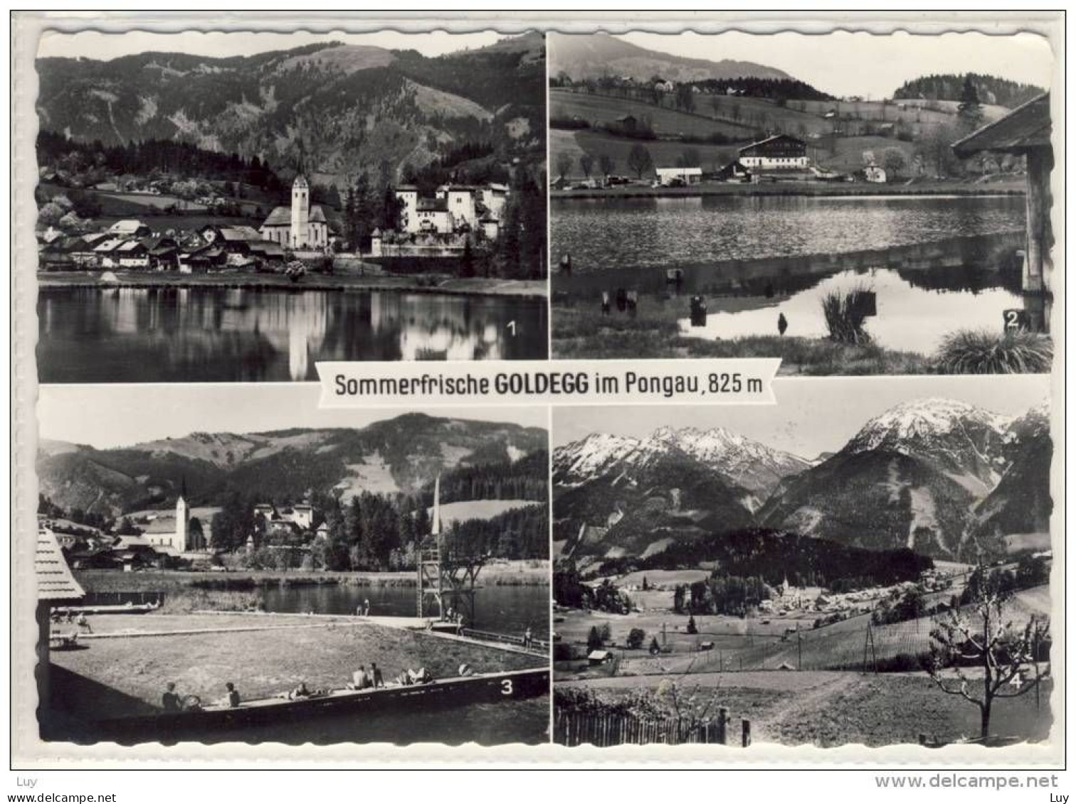 GOLDEGG Im Pongau - Mehrbildkarte - Goldegg