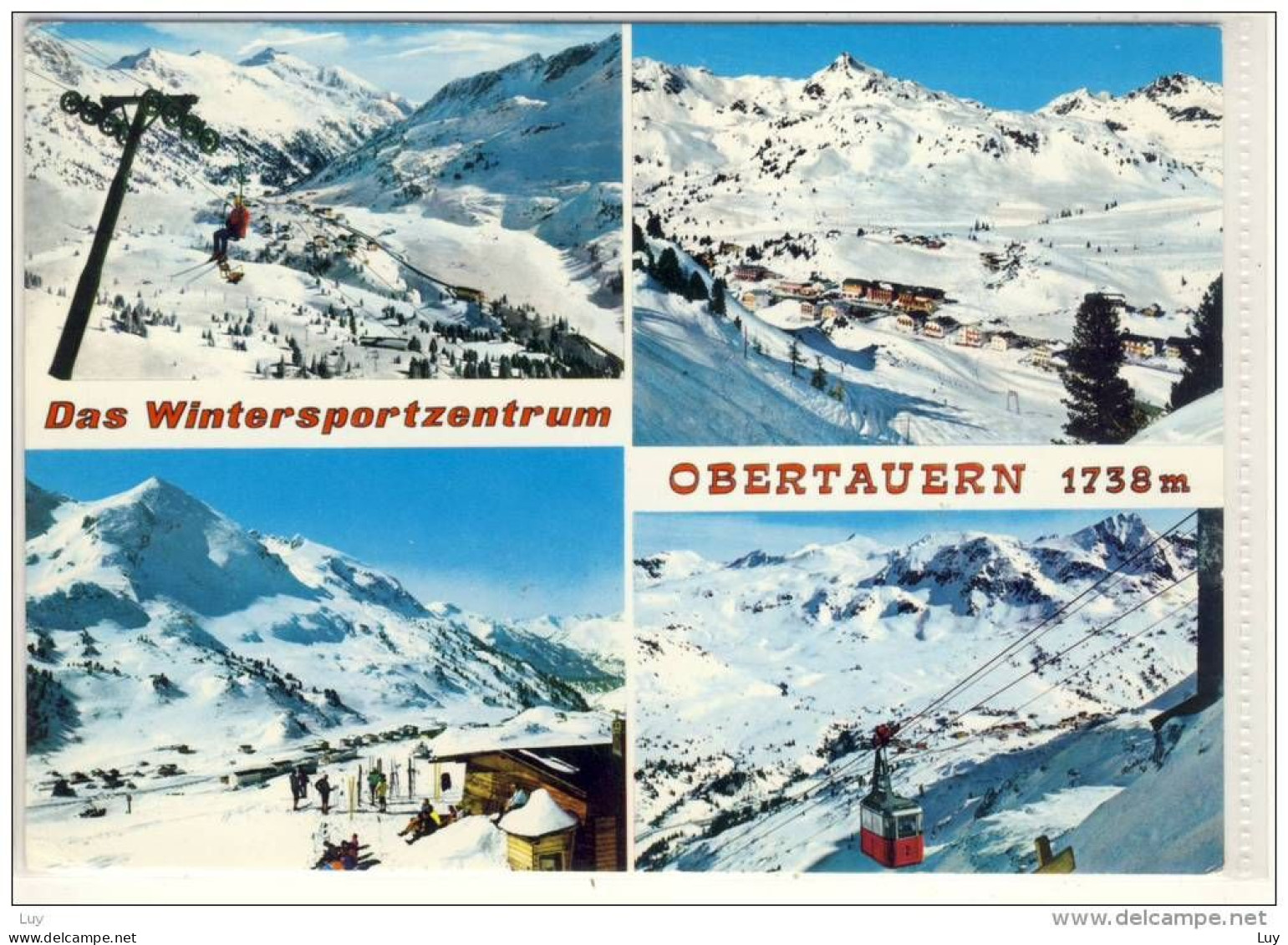 OBERTAUERN - Wintersportzentrum, Mehrbildkarte - Obertauern