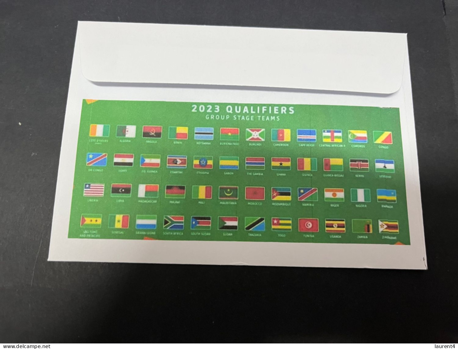 27-1-2024 (2 X 27) Africa Cup Of Nations (2023) Held In Ivory Coast From 13-1 To 11-2-2024 (with FIFA OZ Stamp) - Autres & Non Classés