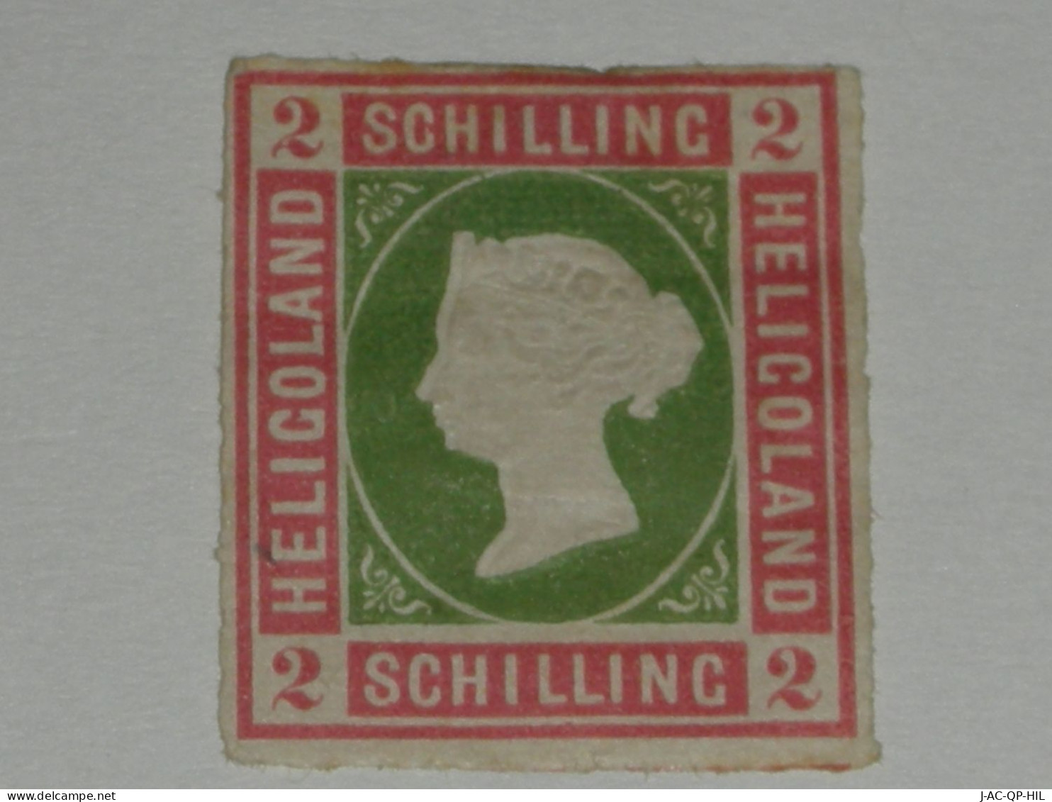 HELIGOLAND 1867 2 Schilling Neuf* Non Dentelé - Heligoland (1867-1890)