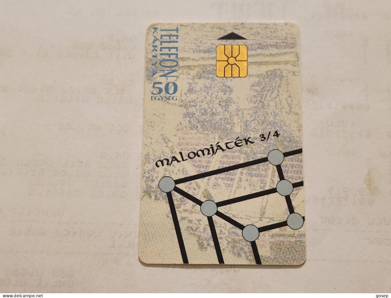 HUNGARY-(HU-P-1995-01Aa)-Malom-Tes (3/4)-(155)(50units)(1995)(tirage-250.000)-USED CARD+1card Prepiad Free - Hongrie
