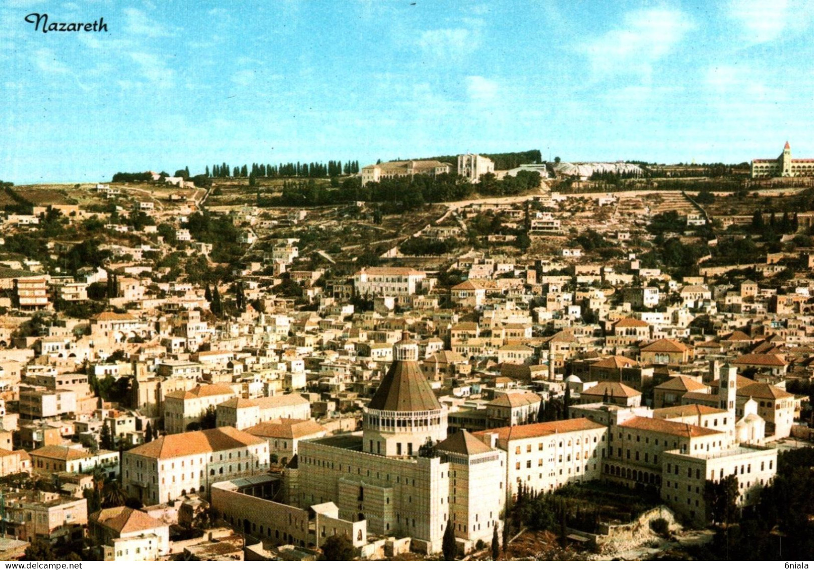 21197 NAZARETH Vue Partielle     Israël    (2 Scans) - Israel