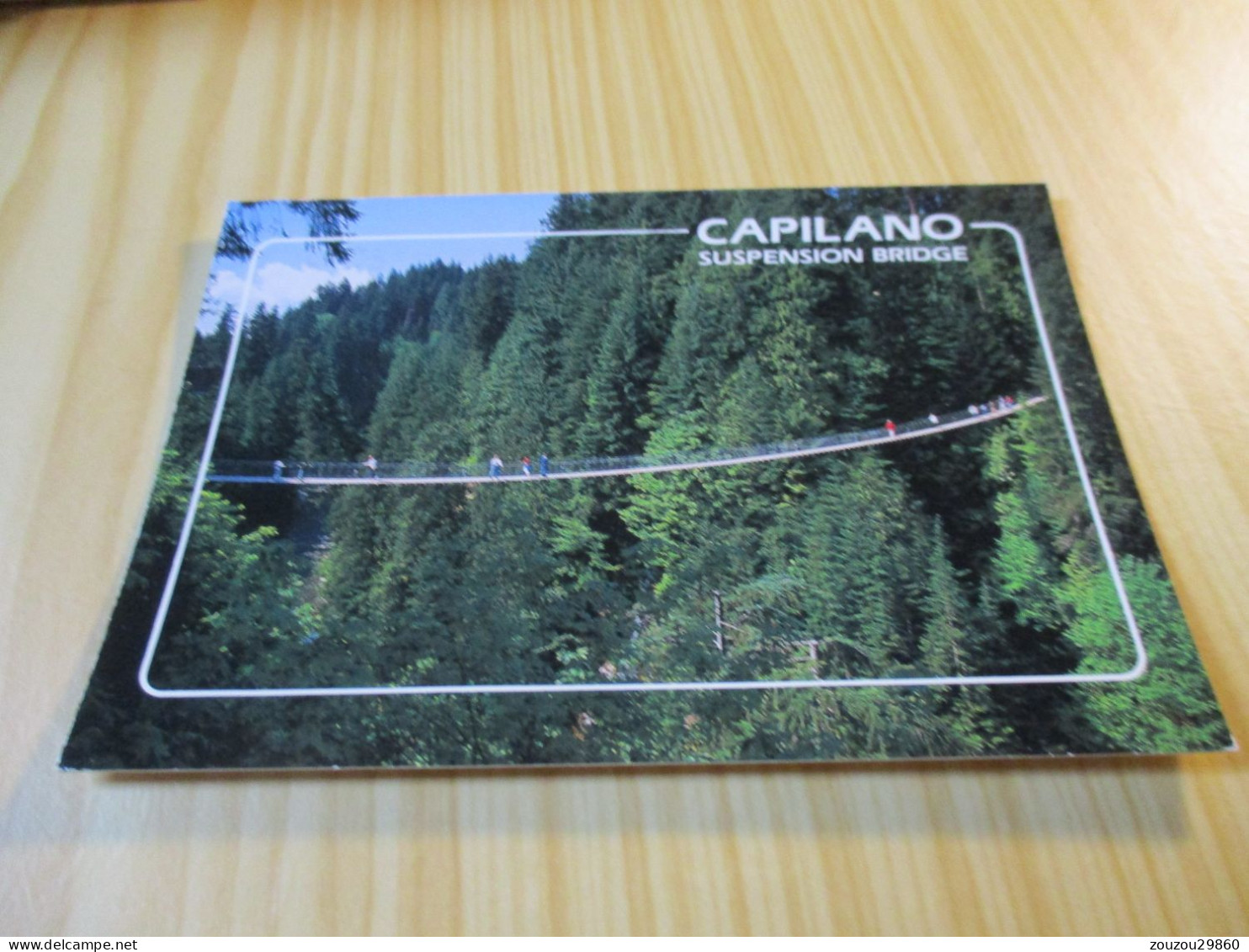 Vancouver (Canada).Capilano Suspension Bridge. - Vancouver