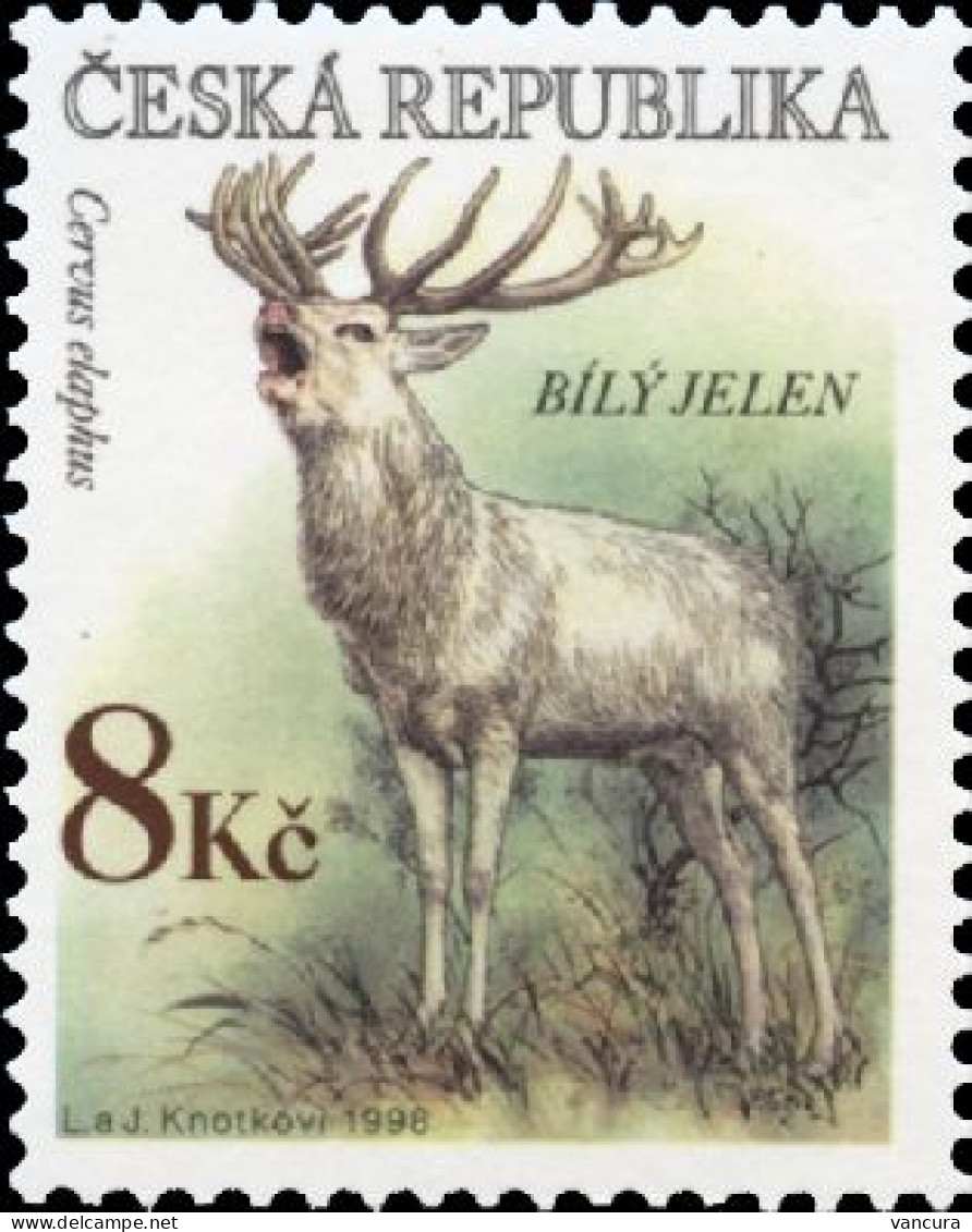 181 Czech Republic White Deer 1998 - Game