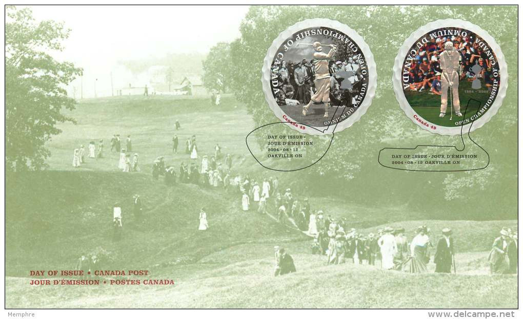 2004   Golfing  Sc 2051-2  From Booklet - 2001-2010