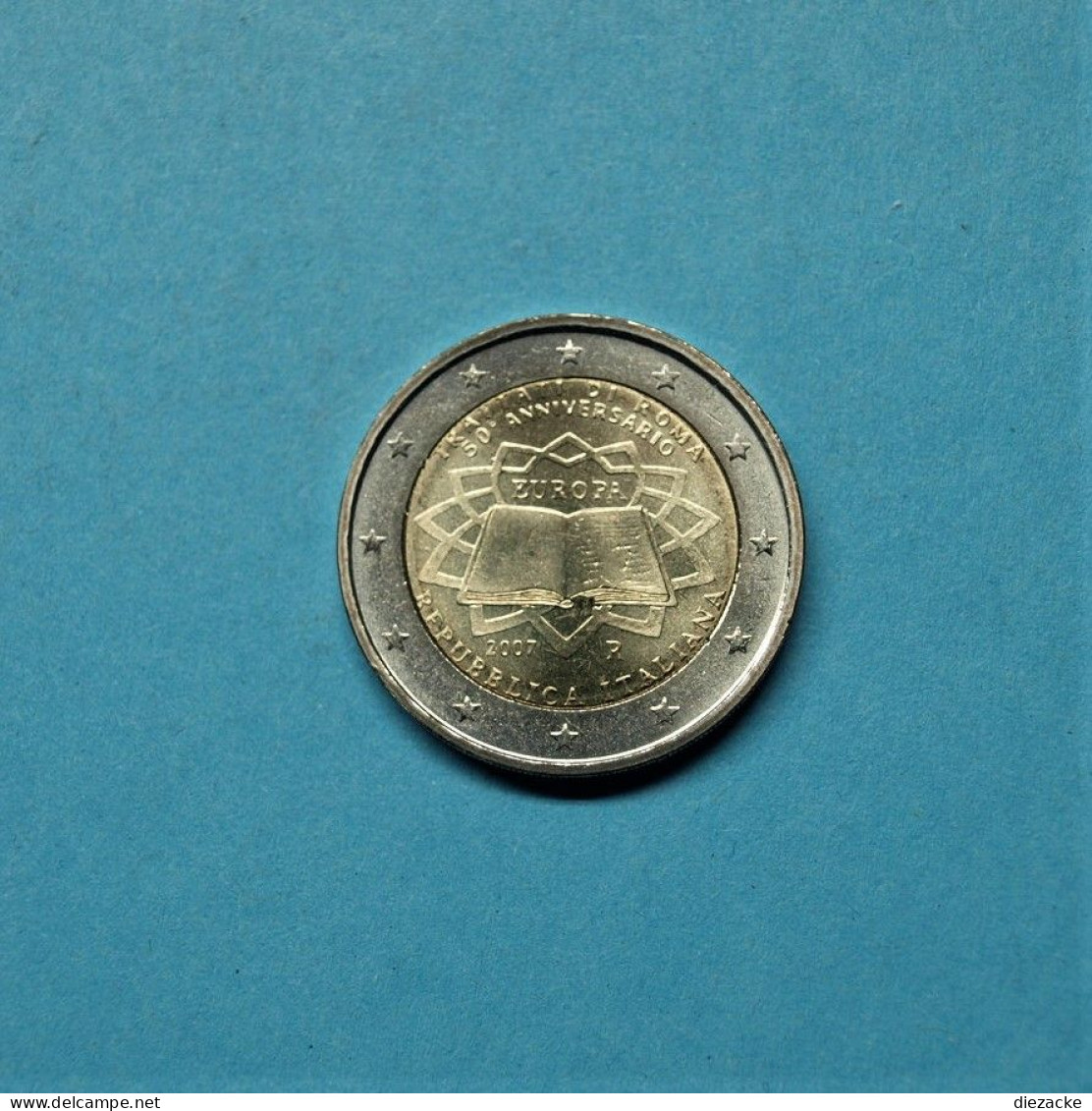 Italien 2007 2 Euro Römische Verträge Unzirkuliert (M4961 - Conmemorativas