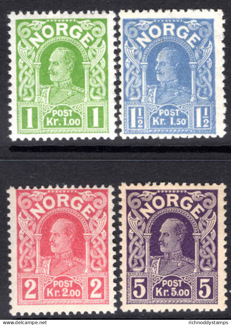 Norway 1910-18 King Haakon VII - Unused Stamps