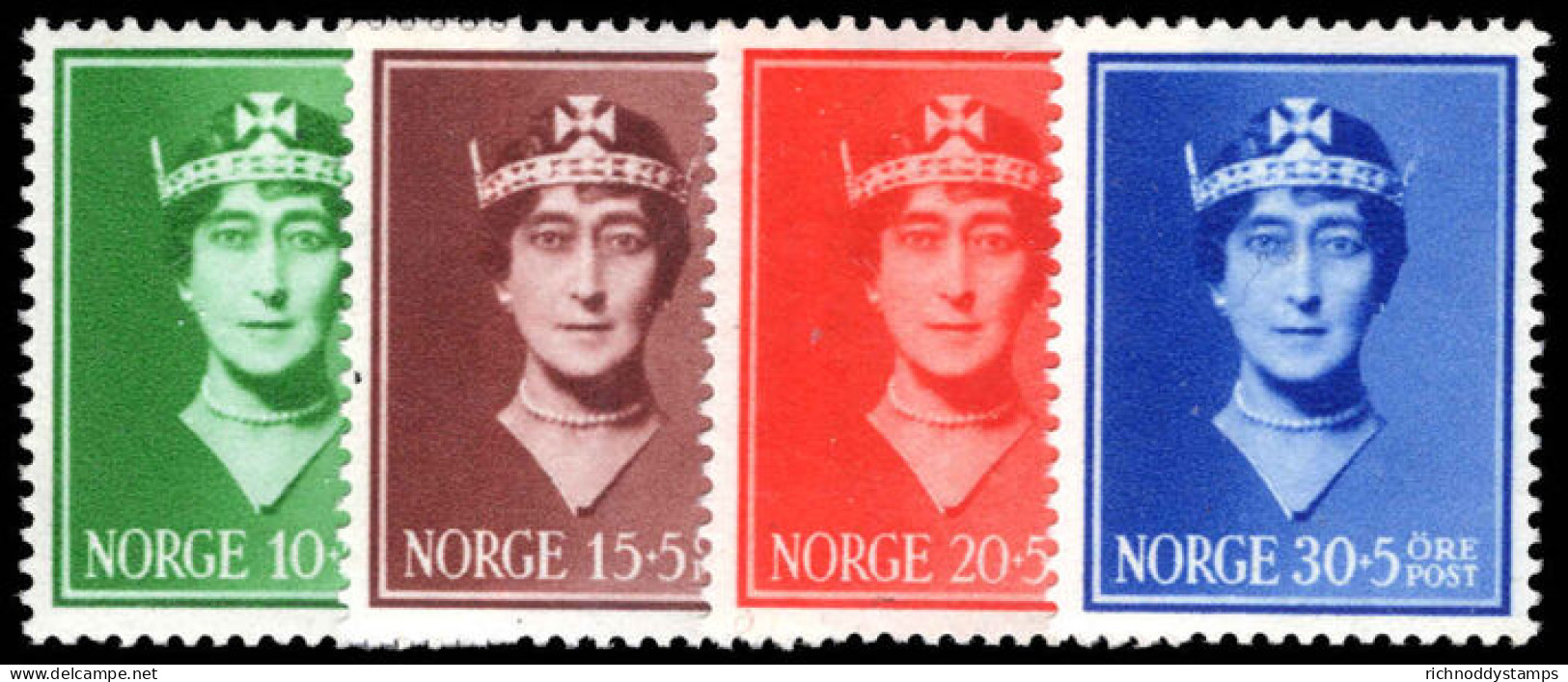 Norway 1939 Queen Maud Children's Fund Unmounted Mint. - Nuovi