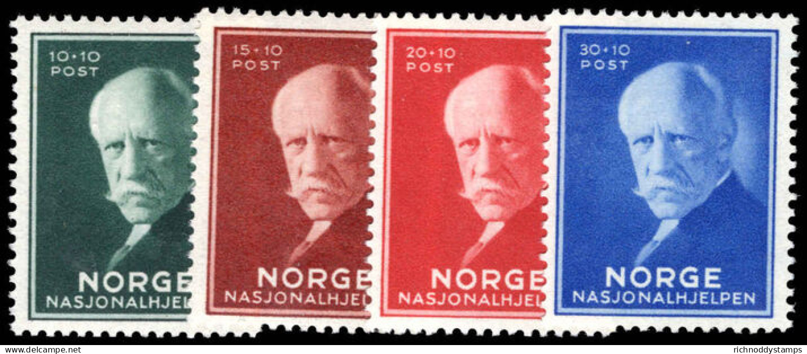 Norway 1940 National Relief Fund Unmounted Mint. - Unused Stamps