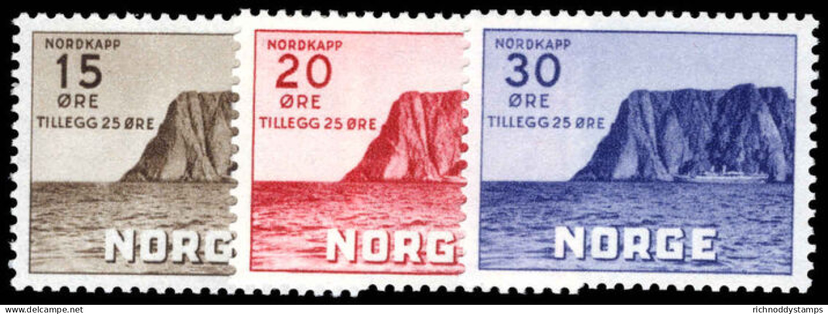 Norway 1943 Norwegian Tourist Association Fund Unmounted Mint. - Unused Stamps