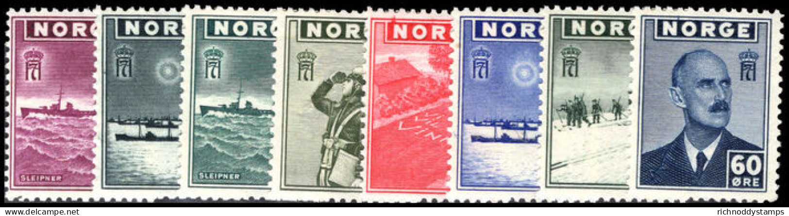 Norway 1943 Set Unmounted Mint. - Neufs