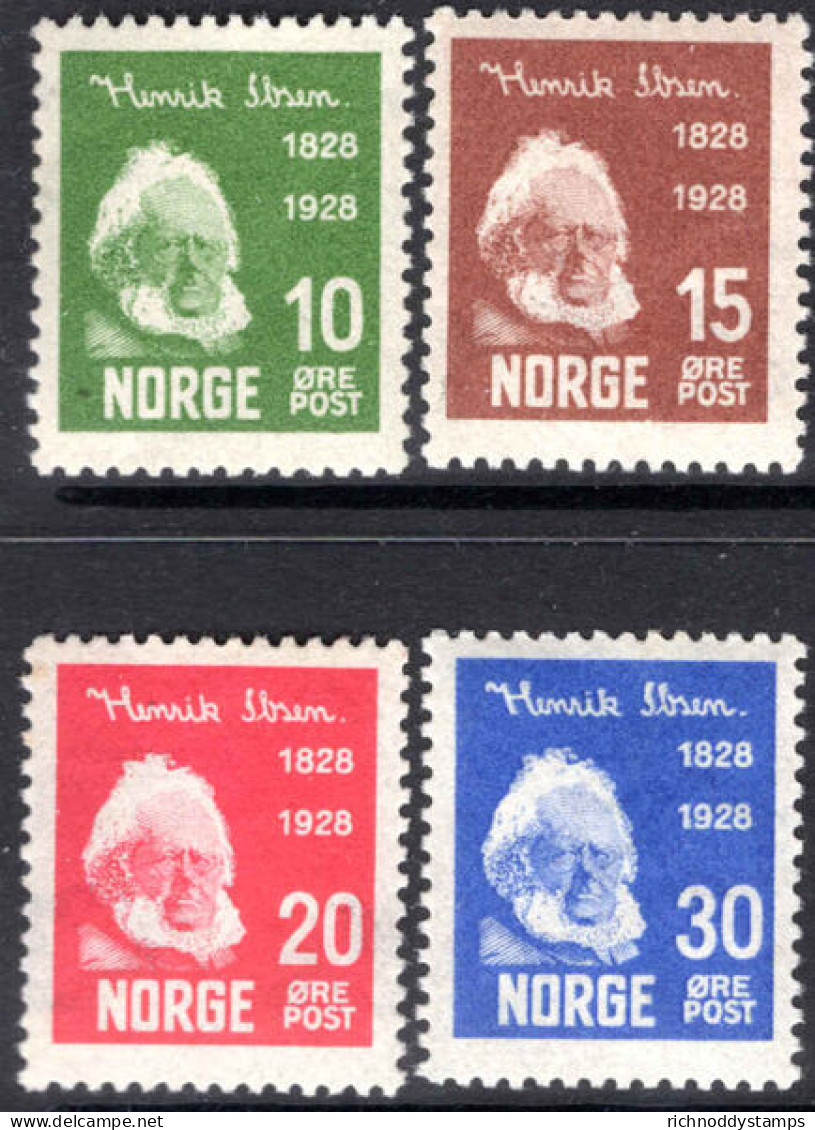 Norway 1928 Ibsen Unmounted Mint. - Unused Stamps