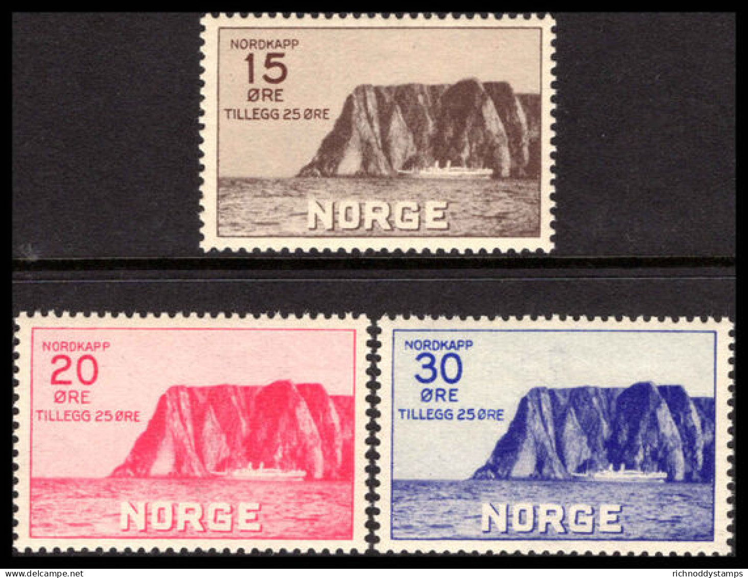 Norway 1930 Norwegian Tourist Association Fund Unmounted Mint. - Neufs