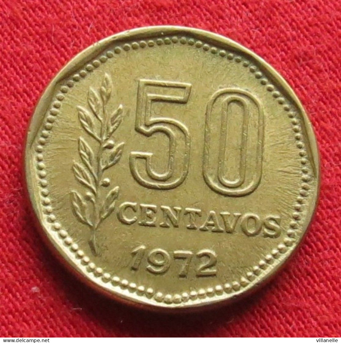 Argentina 50 Centavos 1972 KM# 68 *V1T Argentine Argentinie - Argentinië