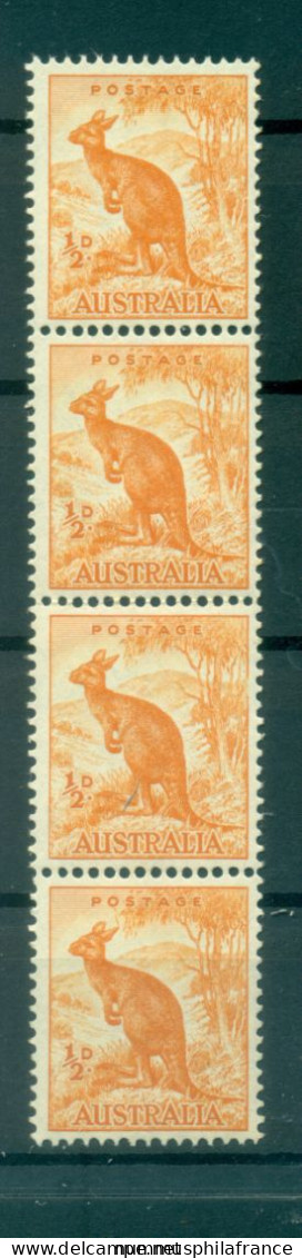 Australie 1948-49 - Y & T N. 163A - Série Courante (Michel N. 194) - Bande Coil (xi) - Nuevos