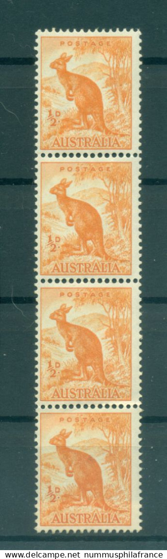 Australie 1948-49 - Y & T N. 163A - Série Courante (Michel N. 194) - Bande Coil (xvii) - Ungebraucht