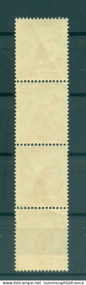 Australie 1948-49 - Y & T N. 163A - Série Courante (Michel N. 194) - Bande Coil (xvii) - Mint Stamps