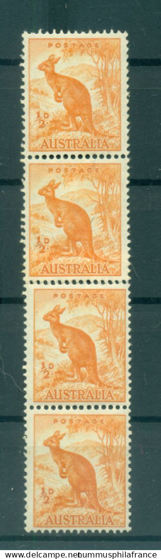 Australie 1948-49 - Y & T N. 163A - Série Courante (Michel N. 194) - Bande Coil (xviii) - Nuevos