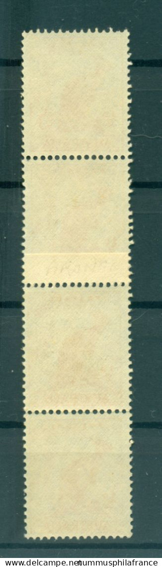 Australie 1948-49 - Y & T N. 163A - Série Courante (Michel N. 194) - Bande Coil (xviii) - Mint Stamps