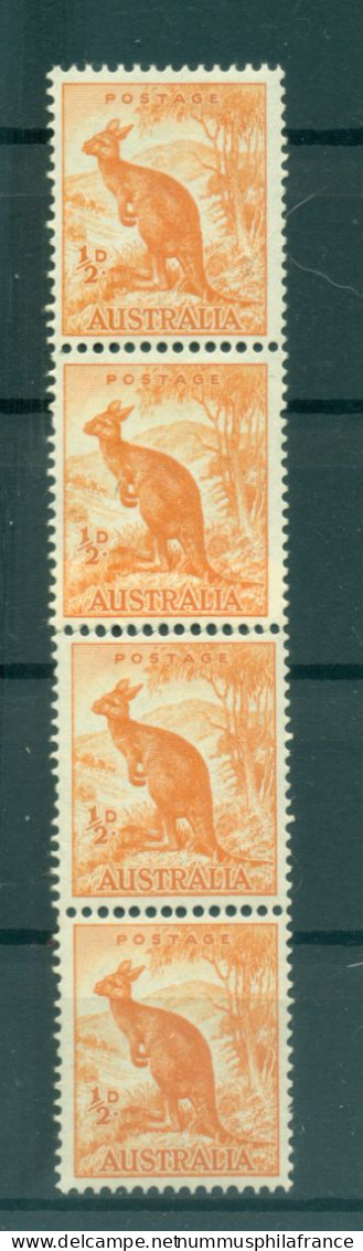 Australie 1948-49 - Y & T N. 163A - Série Courante (Michel N. 194) - Bande Coil (xix) - Ungebraucht