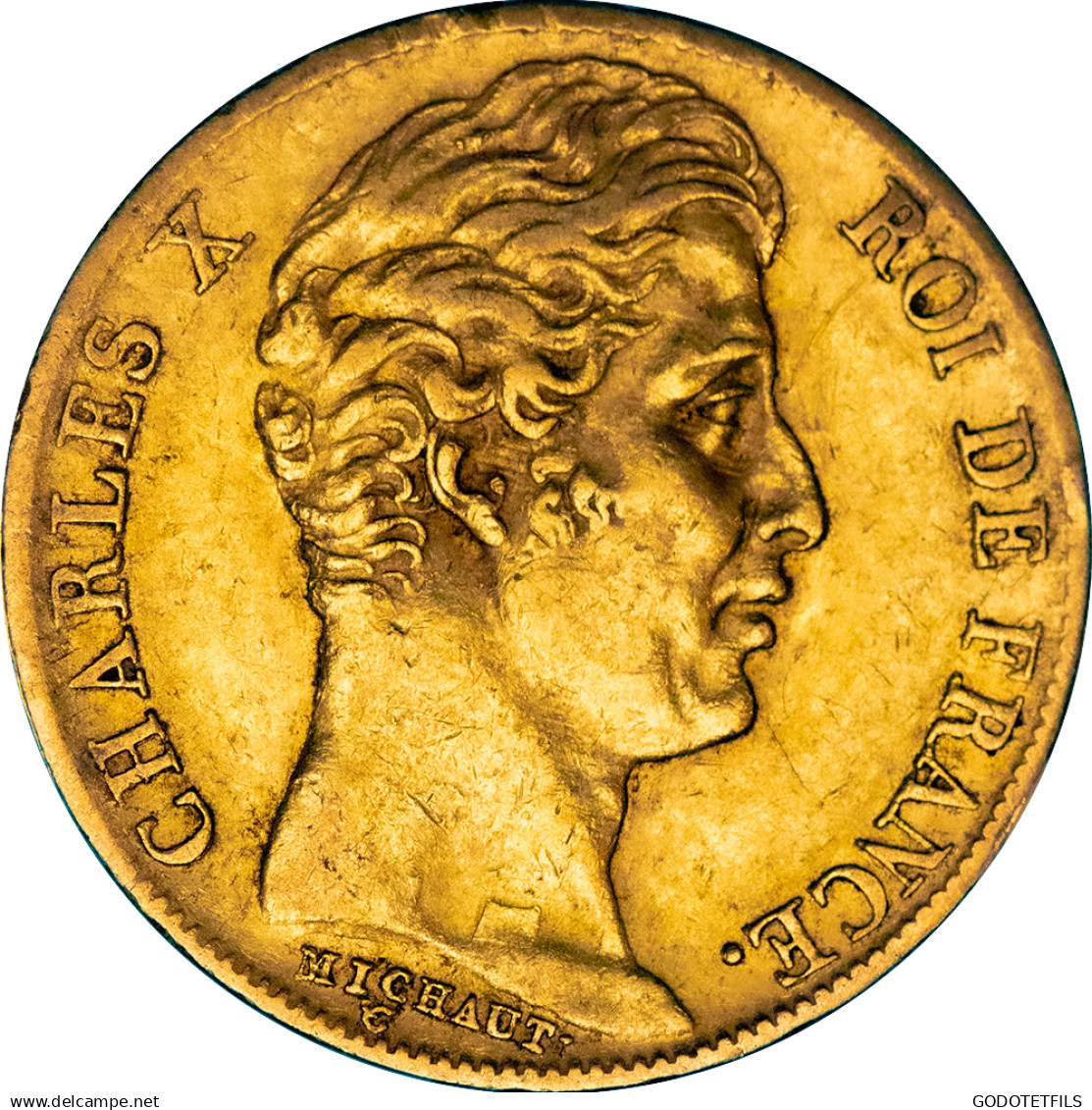 Charles X-20 Francs 1825 Paris - 20 Francs (gold)