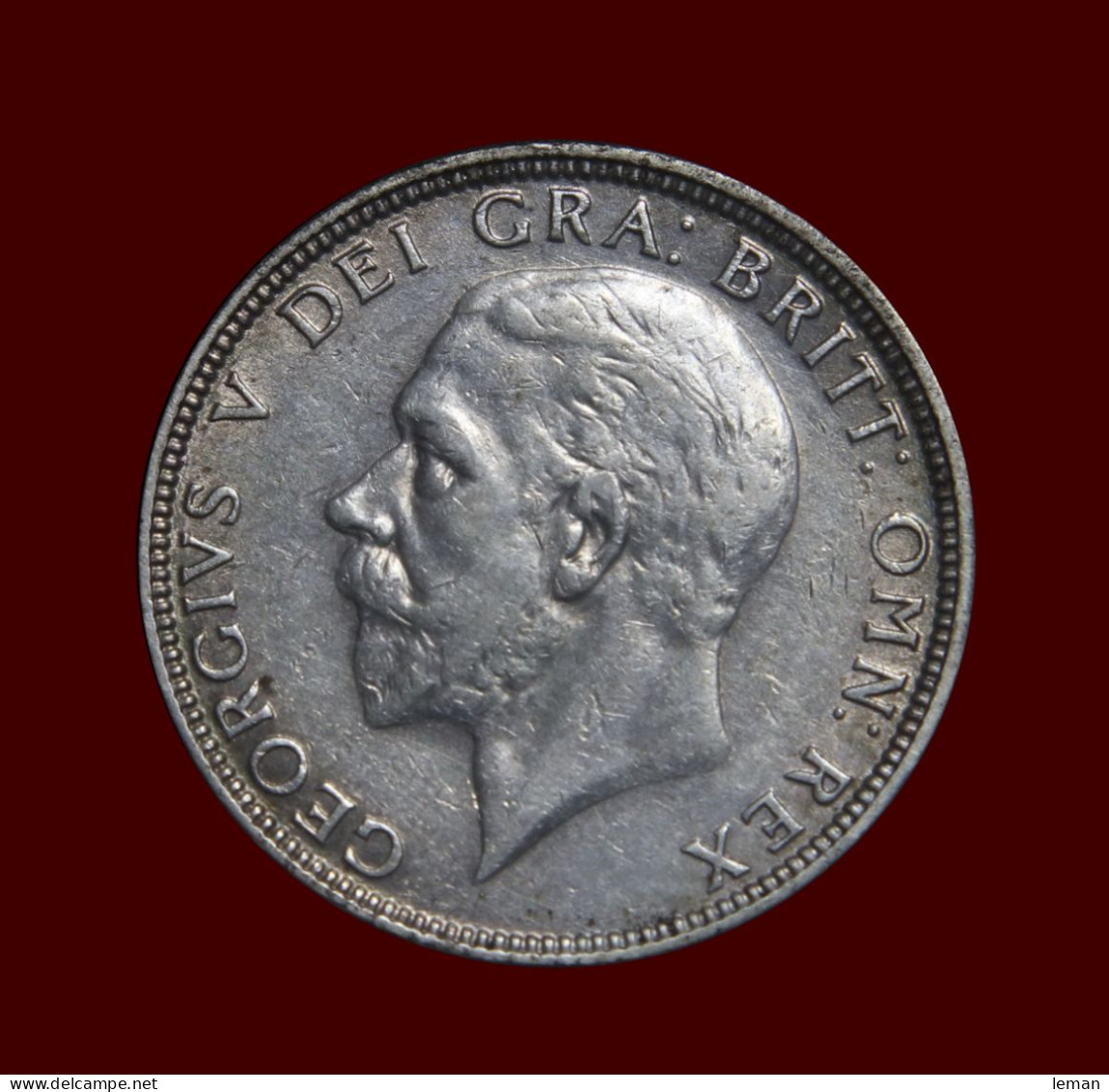 Great Britain George V 1933 Florin About EF Lustre British Two Shillings - Autres & Non Classés