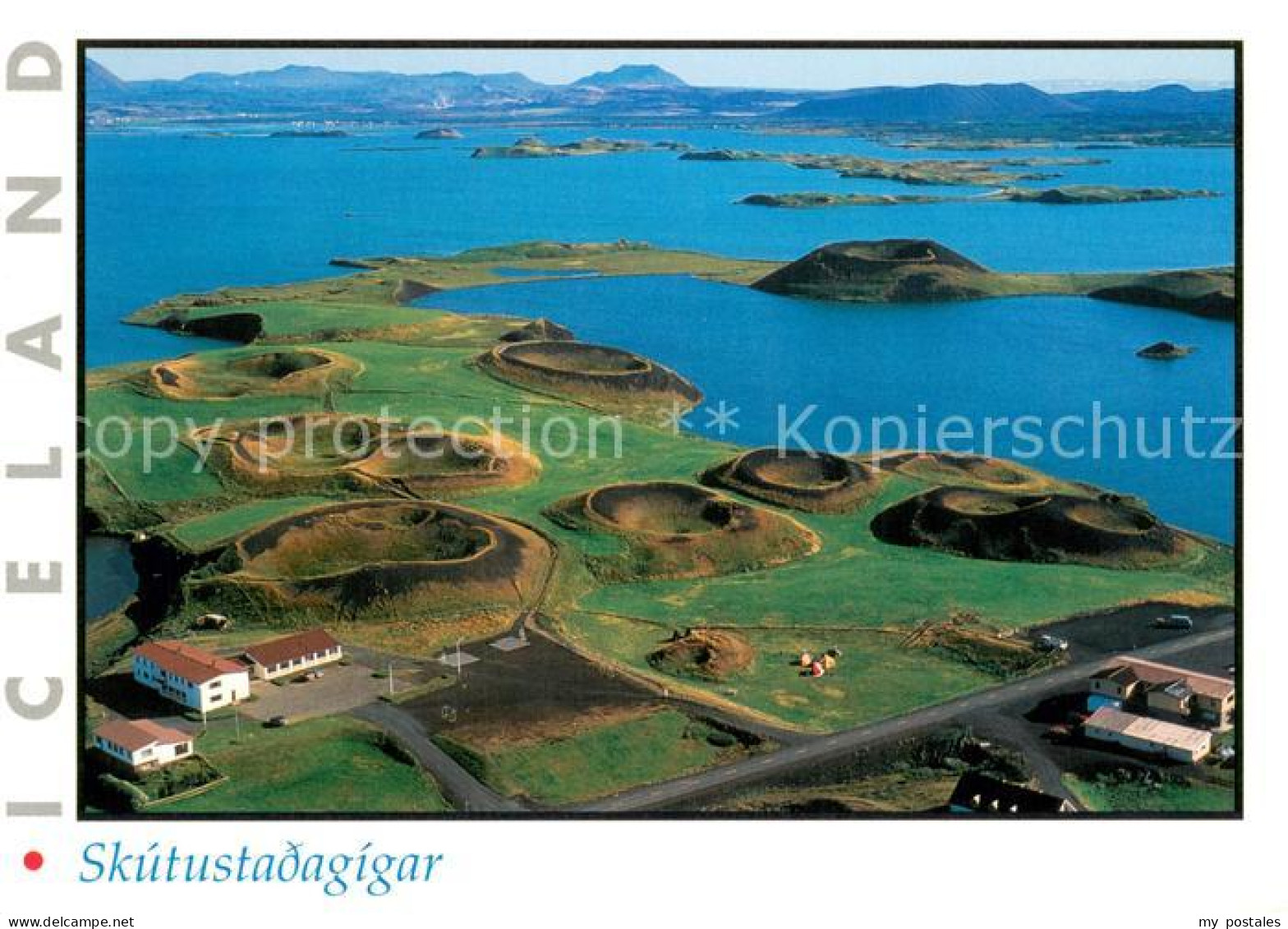 73731961 Skutustadagigar Iceland Kraterlandschaft Myvatn See  - Islande