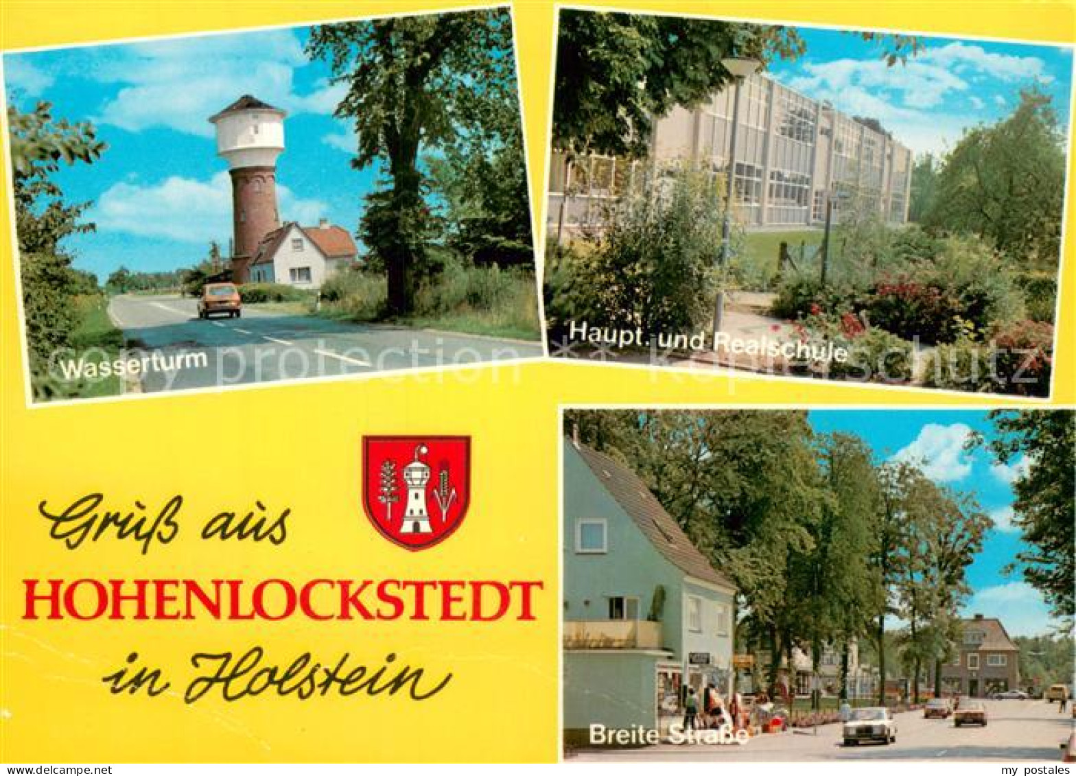 73731947 Hohenlockstedt Wasserturm Schule Breite Strasse Hohenlockstedt - Hohenlockstedt