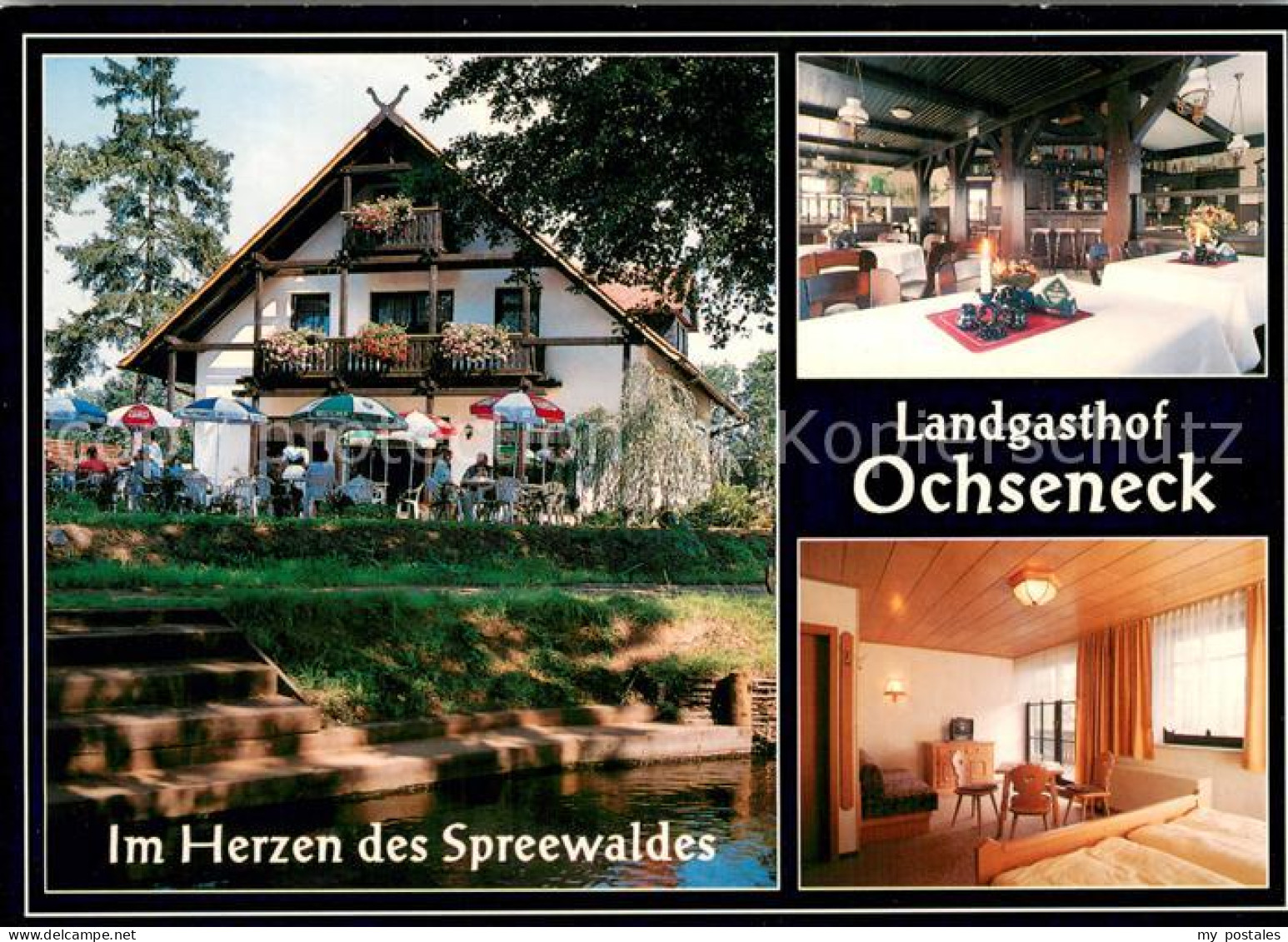 73713353 Burg Spreewald Landgasthof Ochseneck Gaststaette Und Pension Burg Spree - Burg (Spreewald)