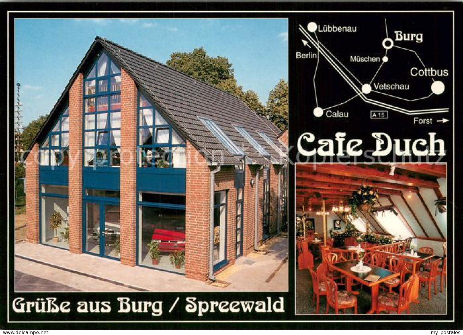 73713348 Burg Spreewald Cafe Duch Gastraum Burg Spreewald - Burg (Spreewald)