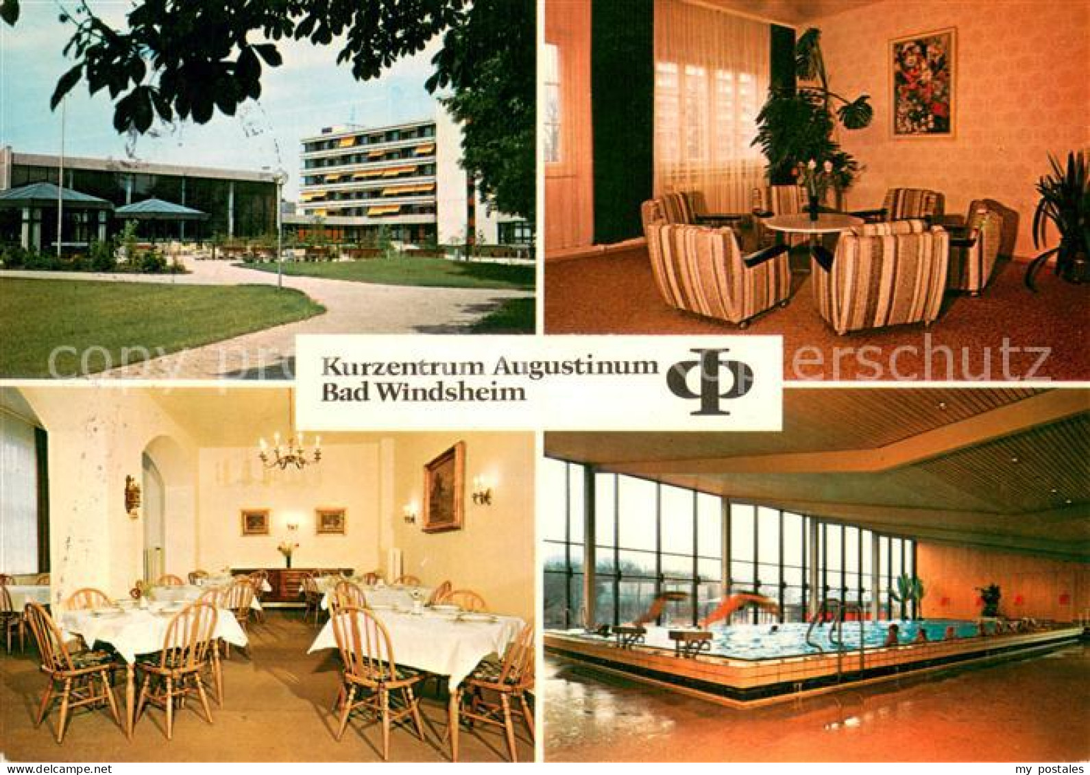 73712578 Bad Windsheim Kurzentrum Augustinum Restaurant Hallenbad Bad Windsheim - Bad Windsheim