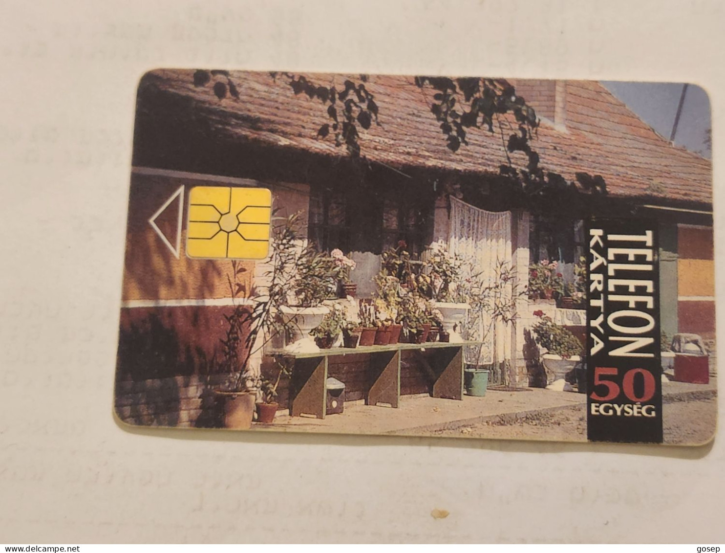 HUNGARY-(HU-P-1993-12Ab)-YARD-(167)(50units)(7/93)(tirage-500.000)-USED CARD+1card Prepiad Free - Hongrie