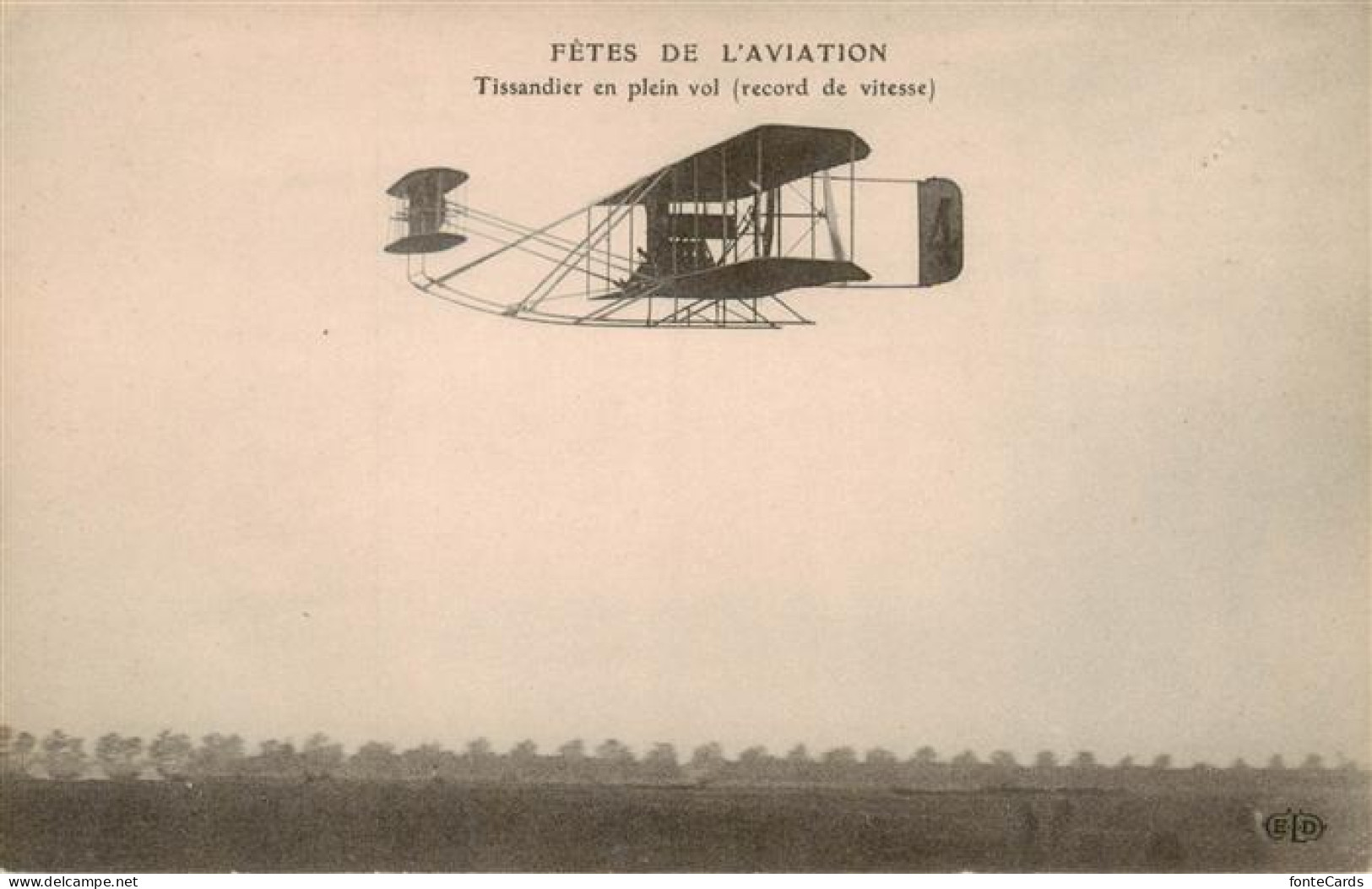 73953002 Tissandier_Flugpionier_Aviatik Record De Vitesse - Paris Airports