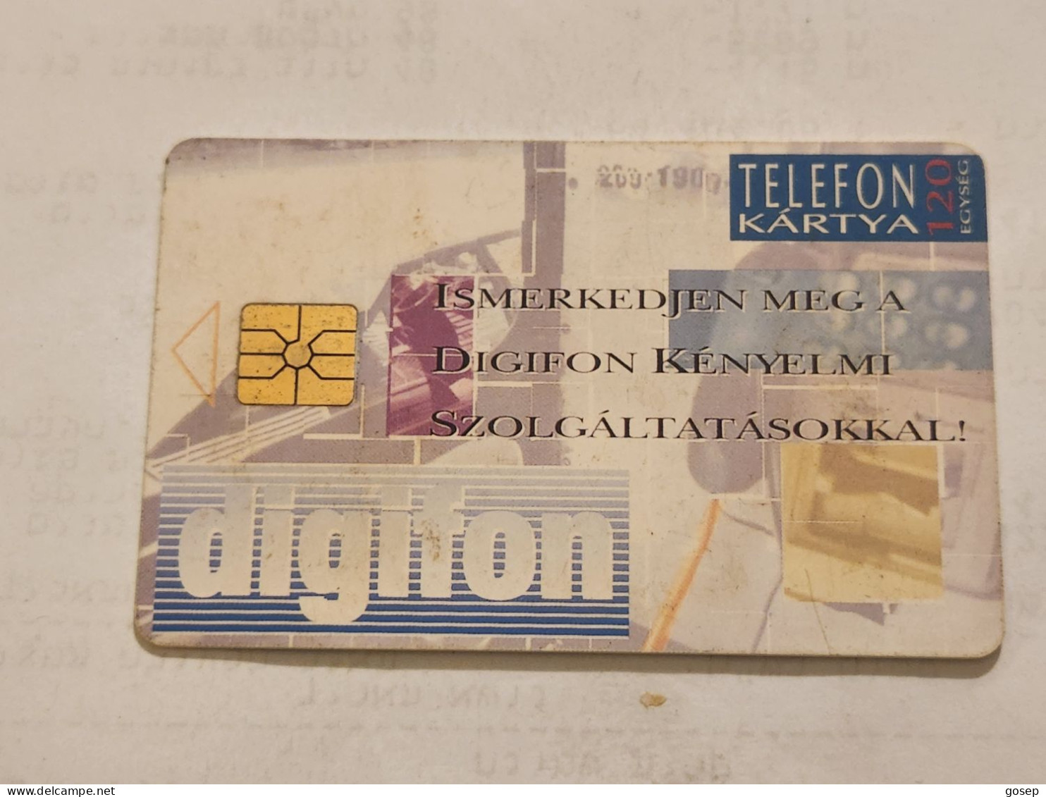 HUNGARY-(HU-P-1993-16Aa)-DIGIFON-(173)(120units)(10/93)(tirage-500.000)-USED CARD+1card Prepiad Free - Hongrie