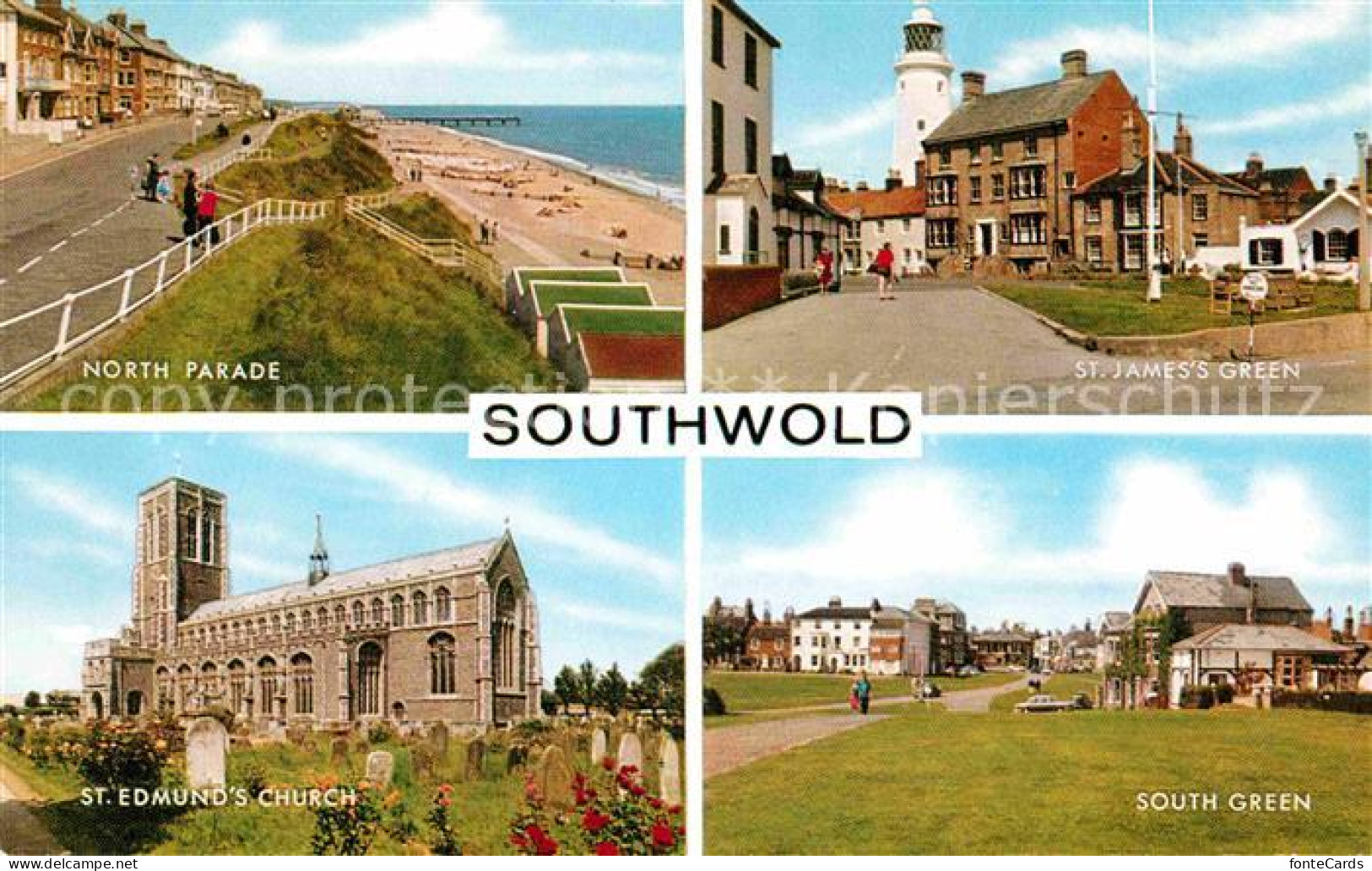 72662203 Southwold Reydon North Parade St James Greet South Green St Edmunds Chu - Otros & Sin Clasificación