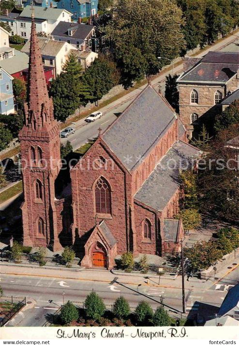 72648996 Newport_Rhode_Island St Marys Church - Autres & Non Classés