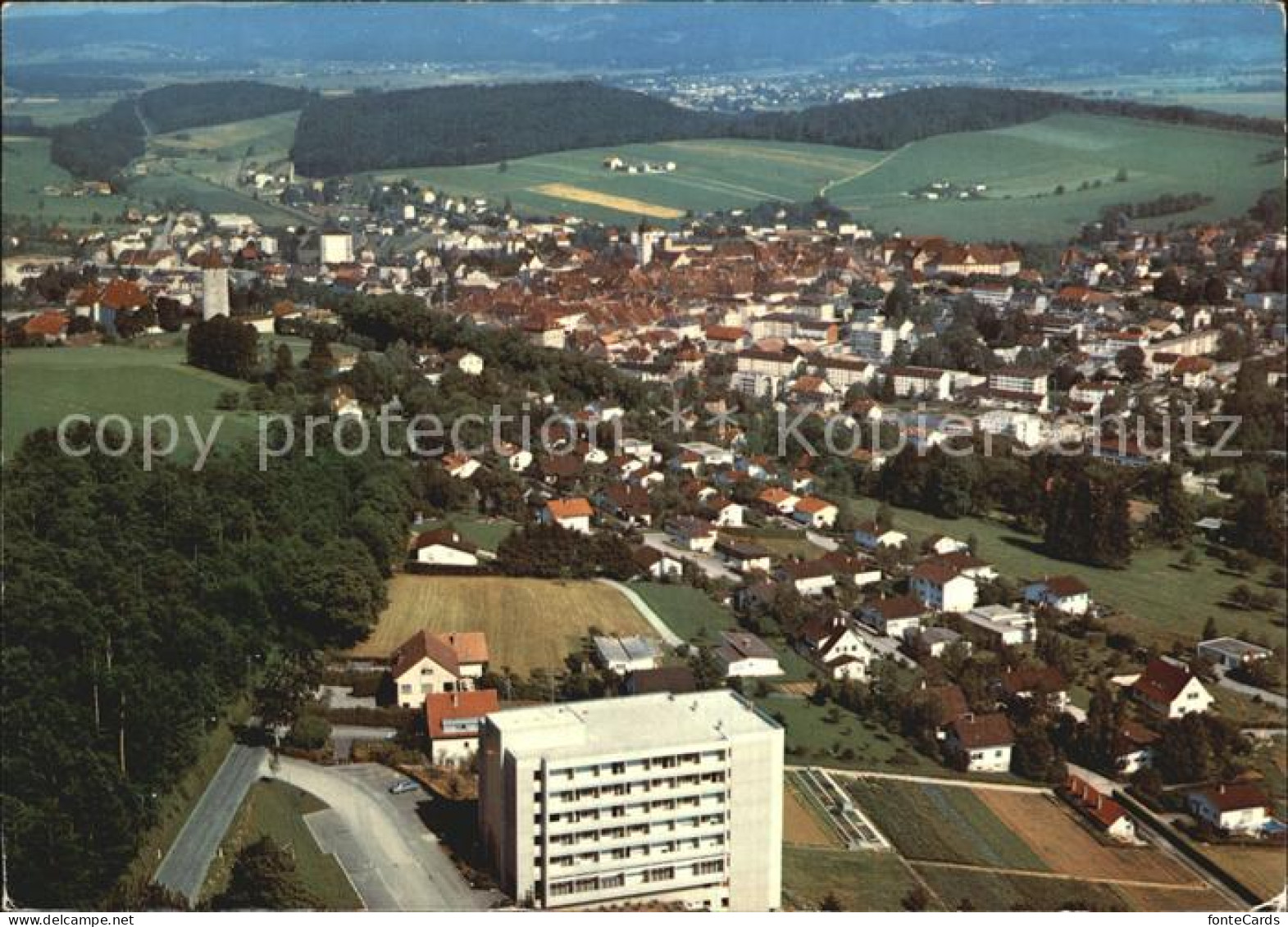 12597537 Porrentruy Fliegeraufnahme Porrentruy - Autres & Non Classés