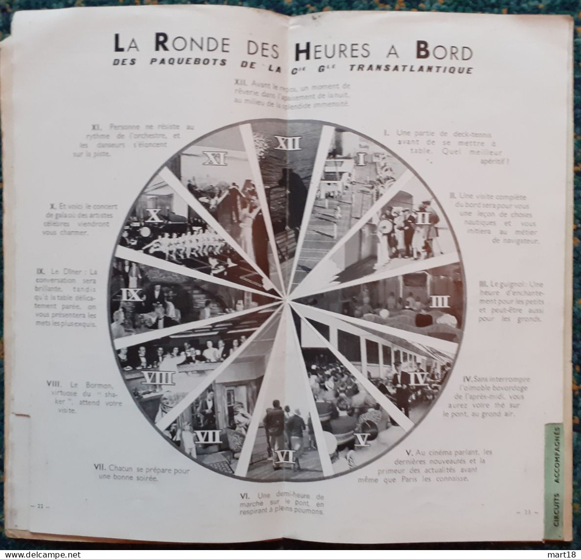 Plaquette - C.G.Transatlantique - Etats-Unis & Canada - 1935 - Paquebot Bateau - - Autres & Non Classés