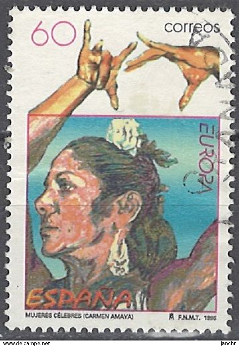 Spanien Spain 1996. Mi.Nr. 3281, Used O - Oblitérés