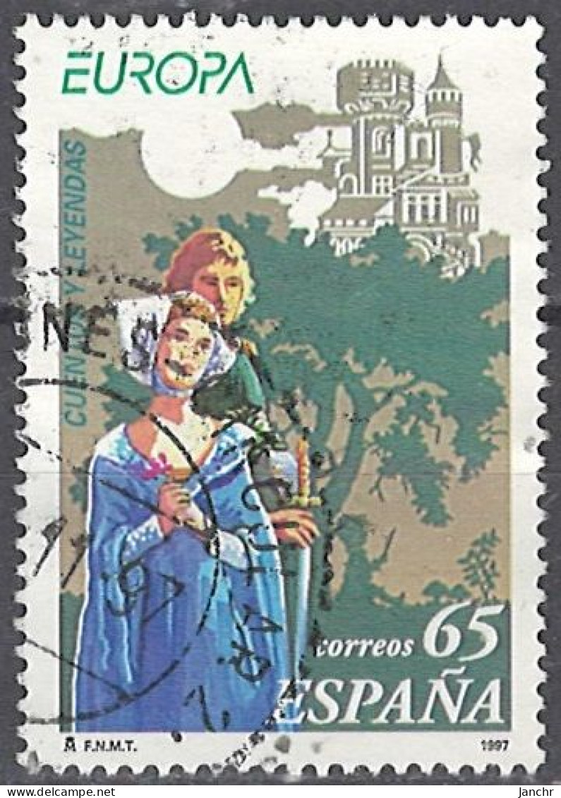 Spanien Spain 1997. Mi.Nr. 3323, Used O - Oblitérés