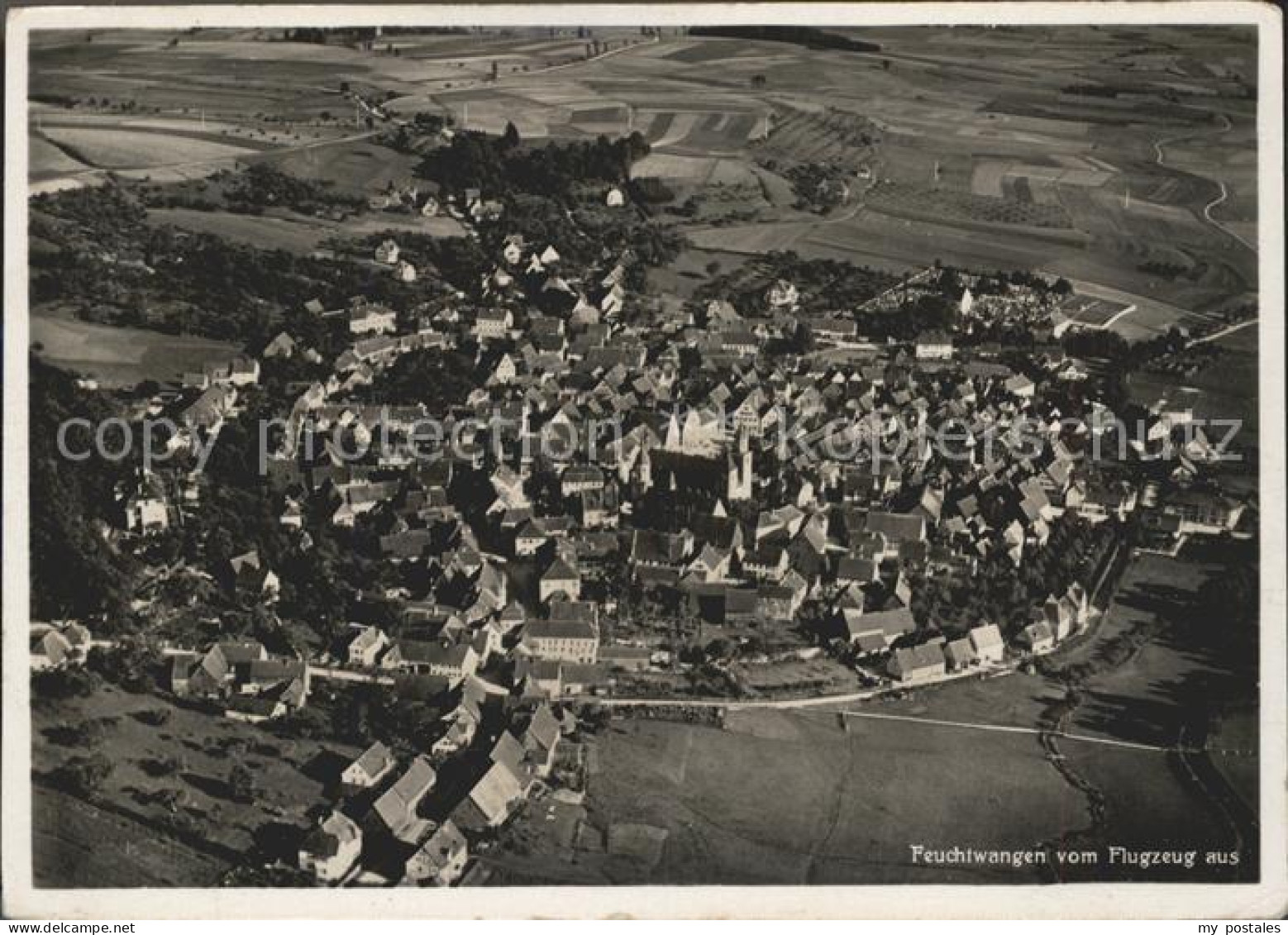 71907055 Feuchtwangen Fliegeraufnahme Feuchtwangen - Feuchtwangen