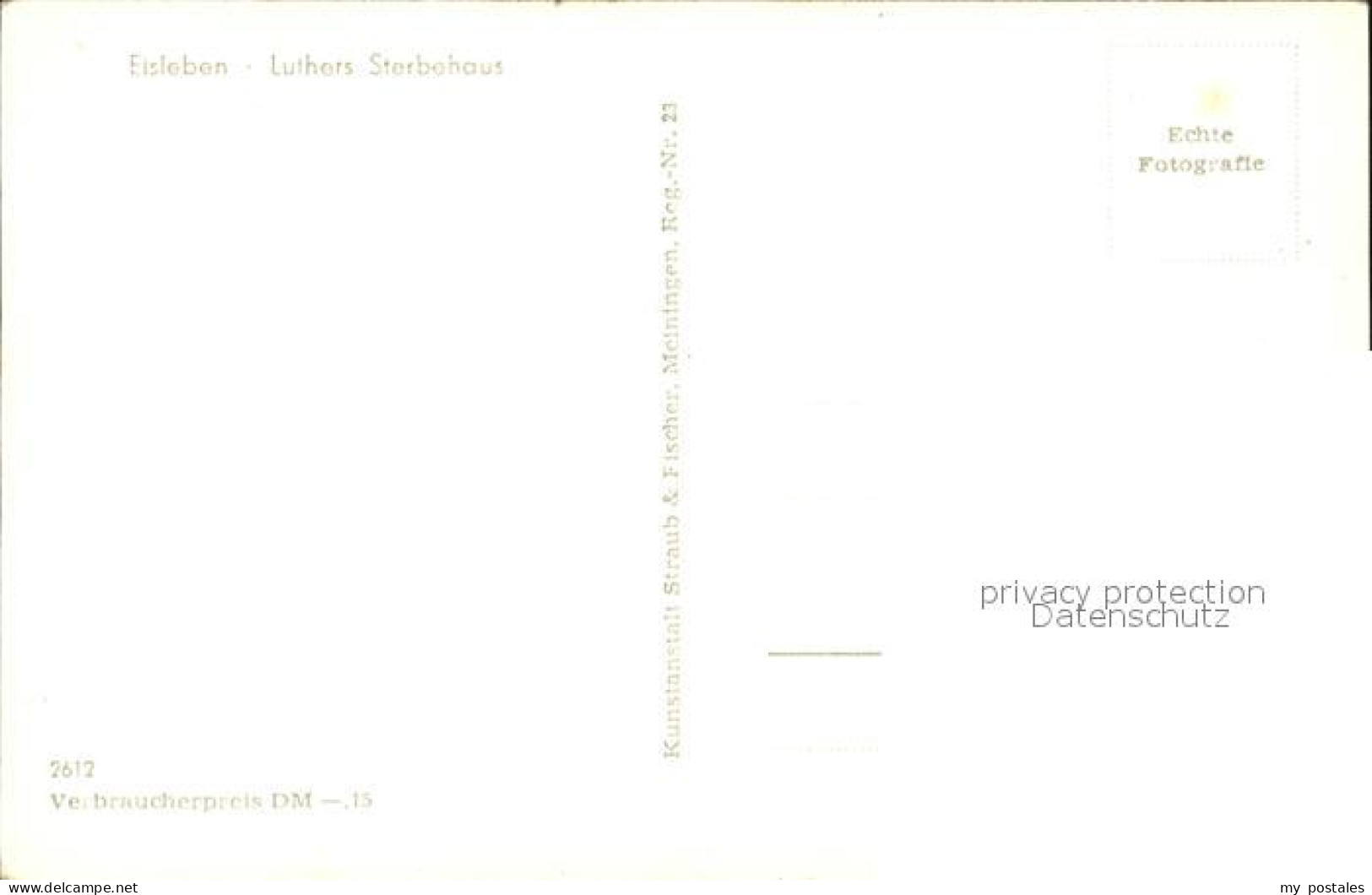 71903080 Eisleben Luthers Sterbehaus Lutherstadt Eisleben - Eisleben